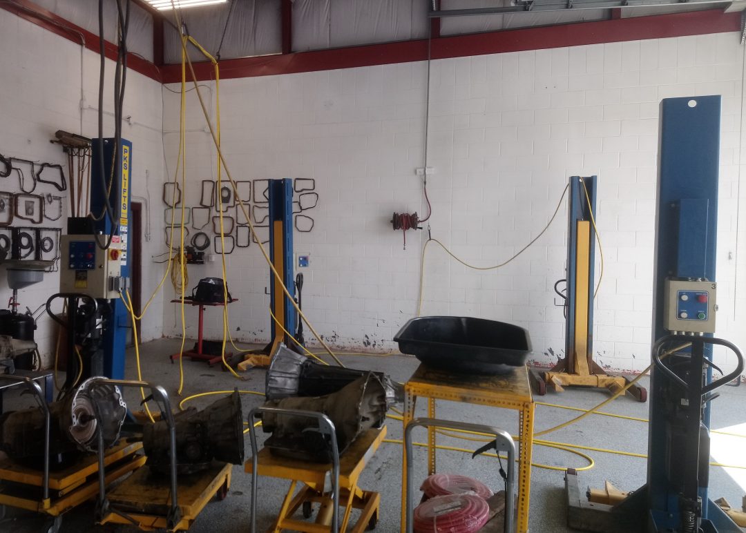 Car repair shop lift repair Sigma Electronics Services Edmonton